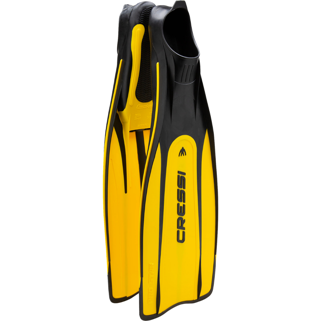 Pinne Pro Star Giallo - pinne cressi